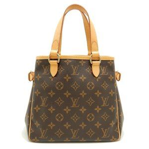Louis Vuitton Monogram Batignolles Brown Tote Bag